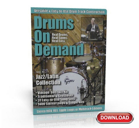 overdrivelse lejlighed indad Jazz Drum Loops and Bossa Nova Beats – Drums On Demand