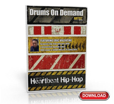 Heartbeat Hip-Hop Drum Loops