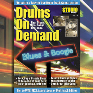 blues drum loops