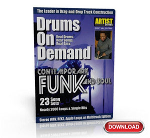 funk drum loops CD