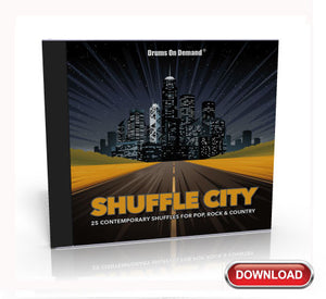 shuffle drum loops CD cover
