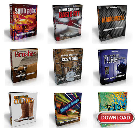 Drum Sample Instruments - Master Collection